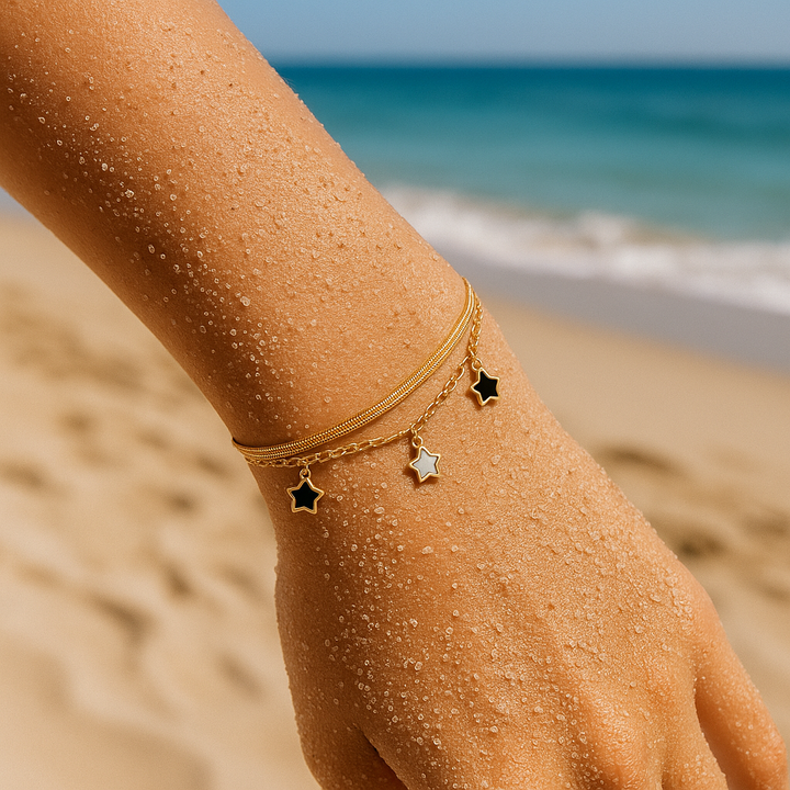 Elk Cove bracelet plaqué or