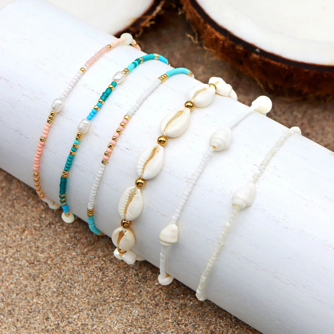Giada Gerupuk Bracelet de surf en coquillage