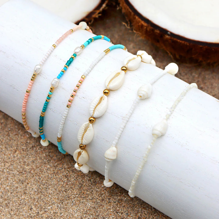 Giada Gerupuk Bracelet de surf en coquillage