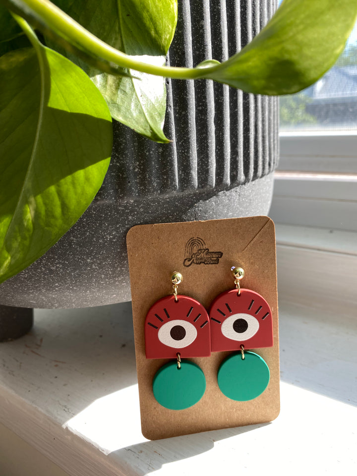 Alki Beach BOUCLES D'OREILLES POLYMÈRE