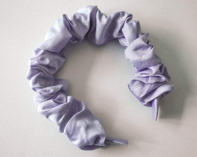 CROWN HEADBAND Lilac Chiffon Headband